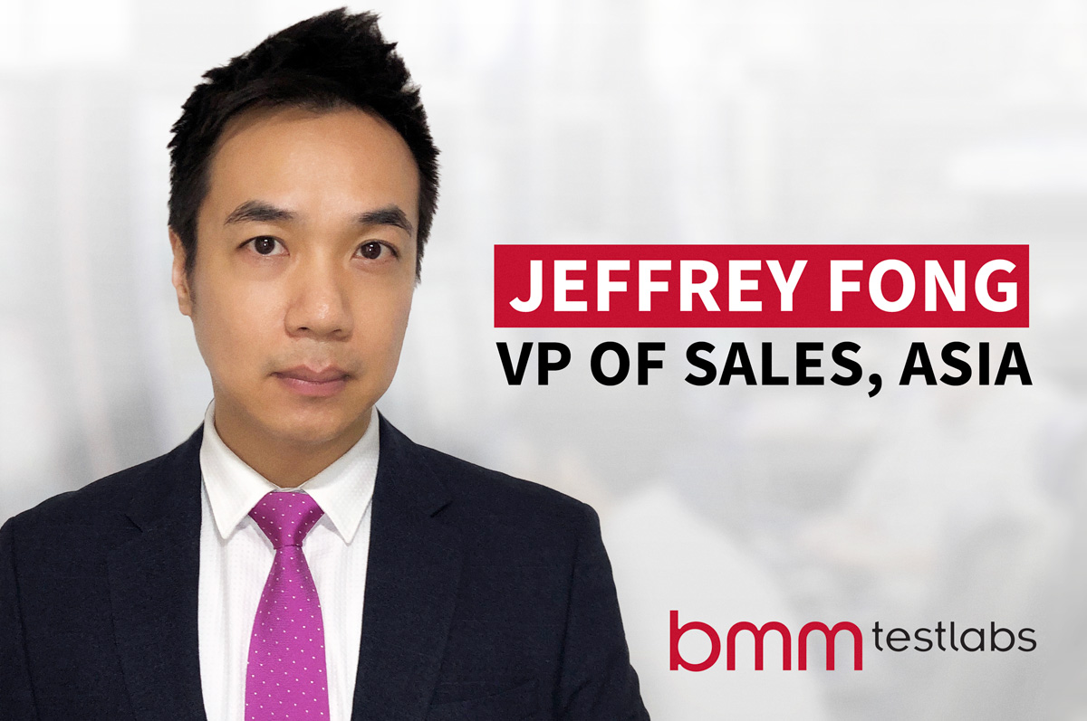 Asia Gaming Expert JEFFREY FONG Joins BMM Testlabs as Vice President of Sales, Asia