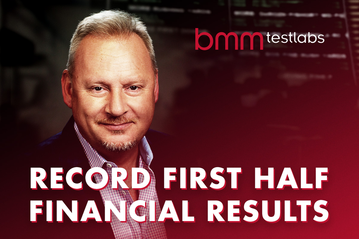 BMM Testlabs Announces Record First Half 2019 Financial Results