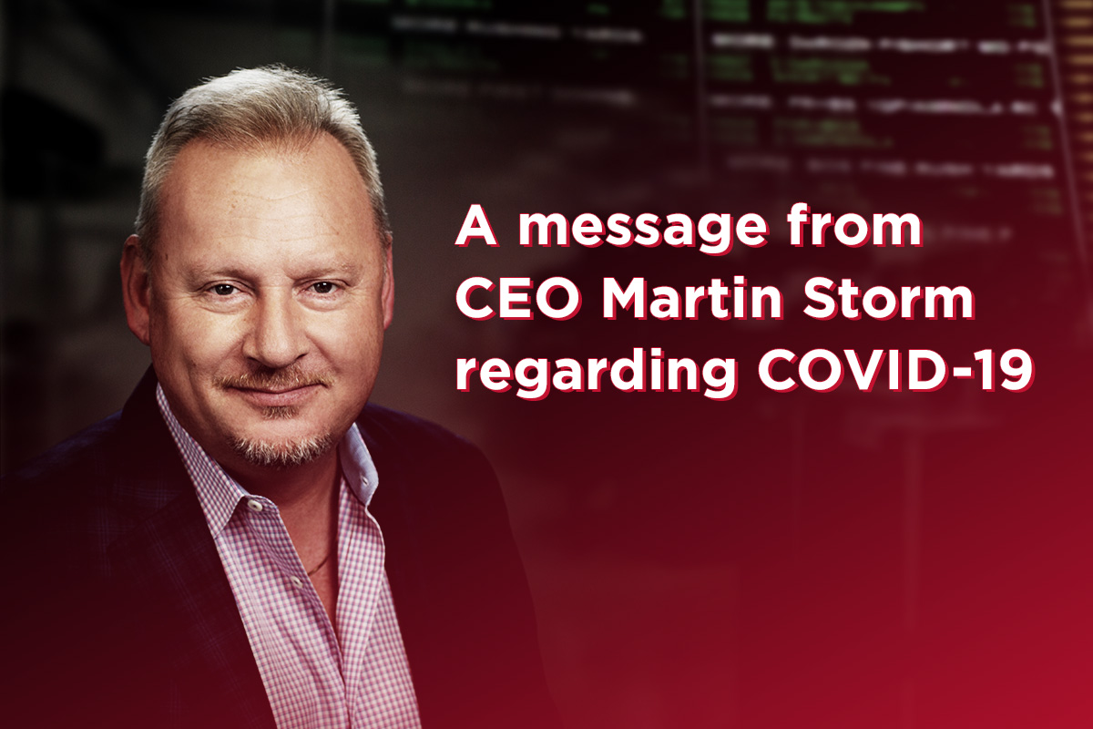 A Message from BMM’s CEO Martin Storm Regarding COVID-19