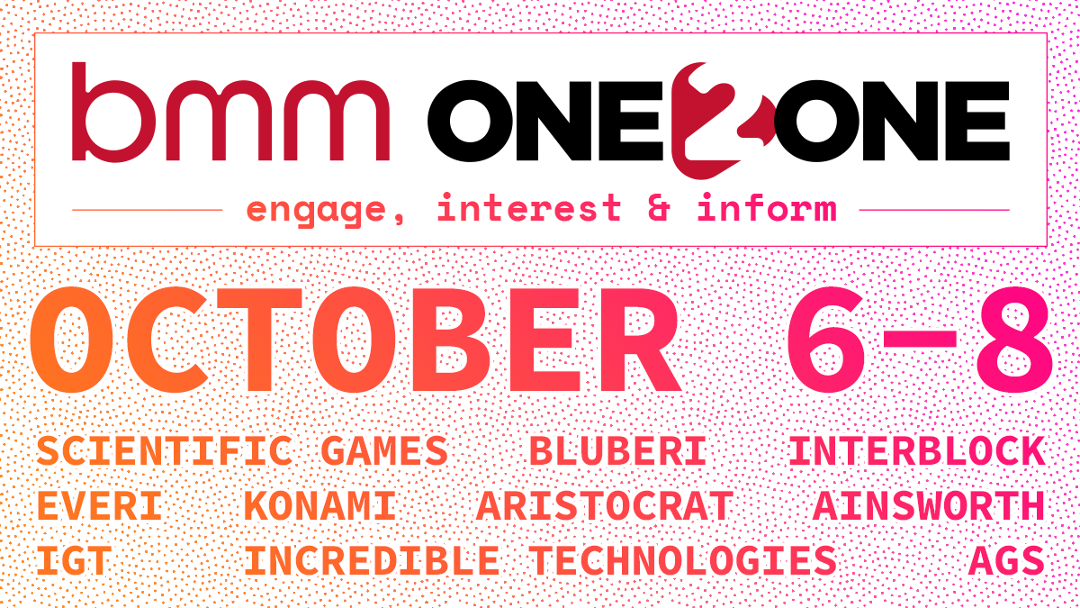 BMM Testlabs’ One2One – a series of short, sharp insights into the world of gaming